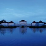 Schloss Nymphenburg München bevor Sonnenaufgang (Leinwandbild) | Nymphenburg Palace Munich before Sunrise (Canvas print) - Thomas Krieber - Auflage 58 Stück | Print run 58 Items